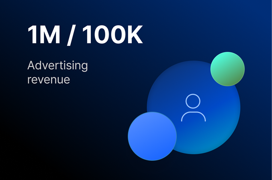 운세 콘텐츠내 광고 수익 상승